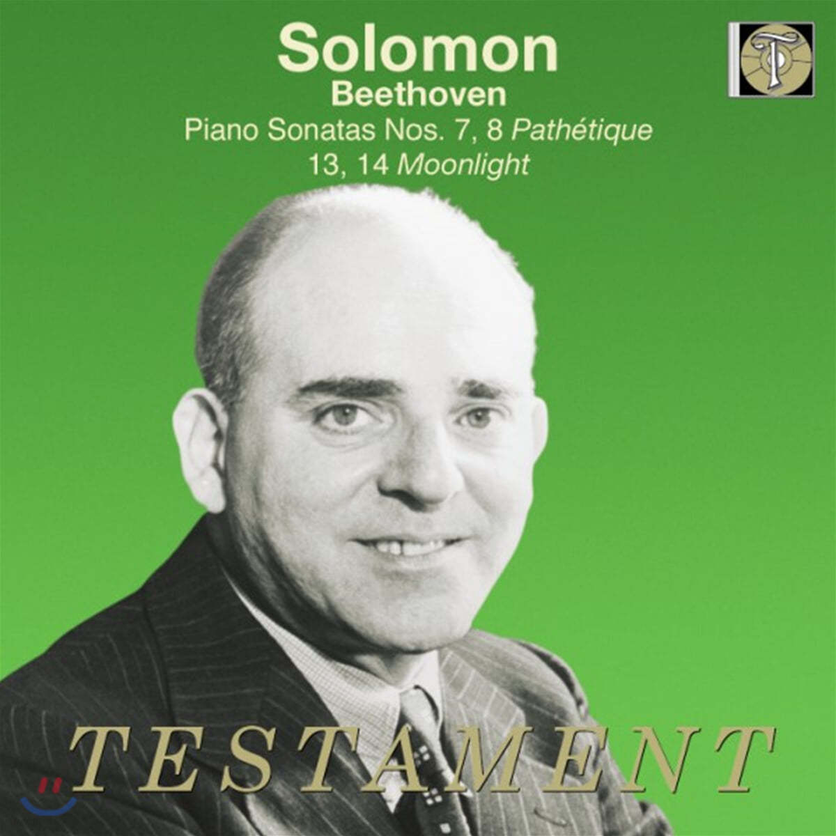 Solomon 베토벤: 피아노 소나타 7번 8번 `비창` 13번  14번 `월광` - 솔로몬 (Beethoven: Piano Sonatas Op10/3, Op.27/2, Op.27/1, Op.13)