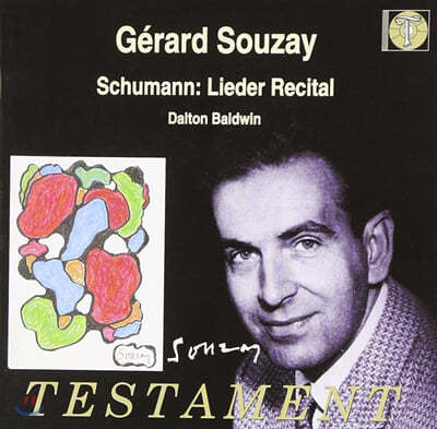 Gerard Souzay :  (Schumann: Lieder Recital) 