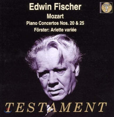 Edwin Fischer  Ʈ: ǾƳ ְ 20, 25 (Mozart : Piano Concertos KV466, KV503) 