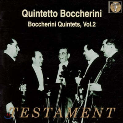 Quintetto Boccherini ɸ:   (Boccherini : String Quartets Vol. 2) 