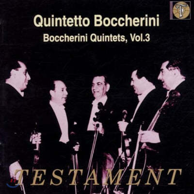 Quintetto Boccherini ɸ:   (Boccherini : String Quintets Vol. 3) 