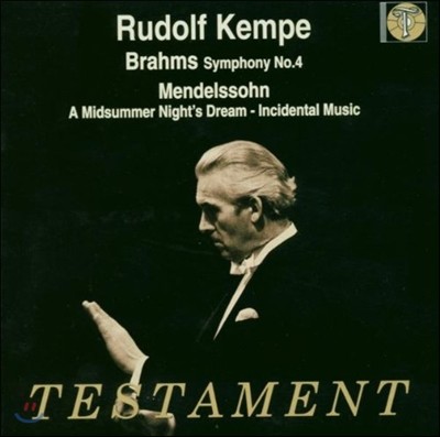 Rudolf Kempe :  4 / ൨:    - 絹  (Brahms : Symphony No.4)