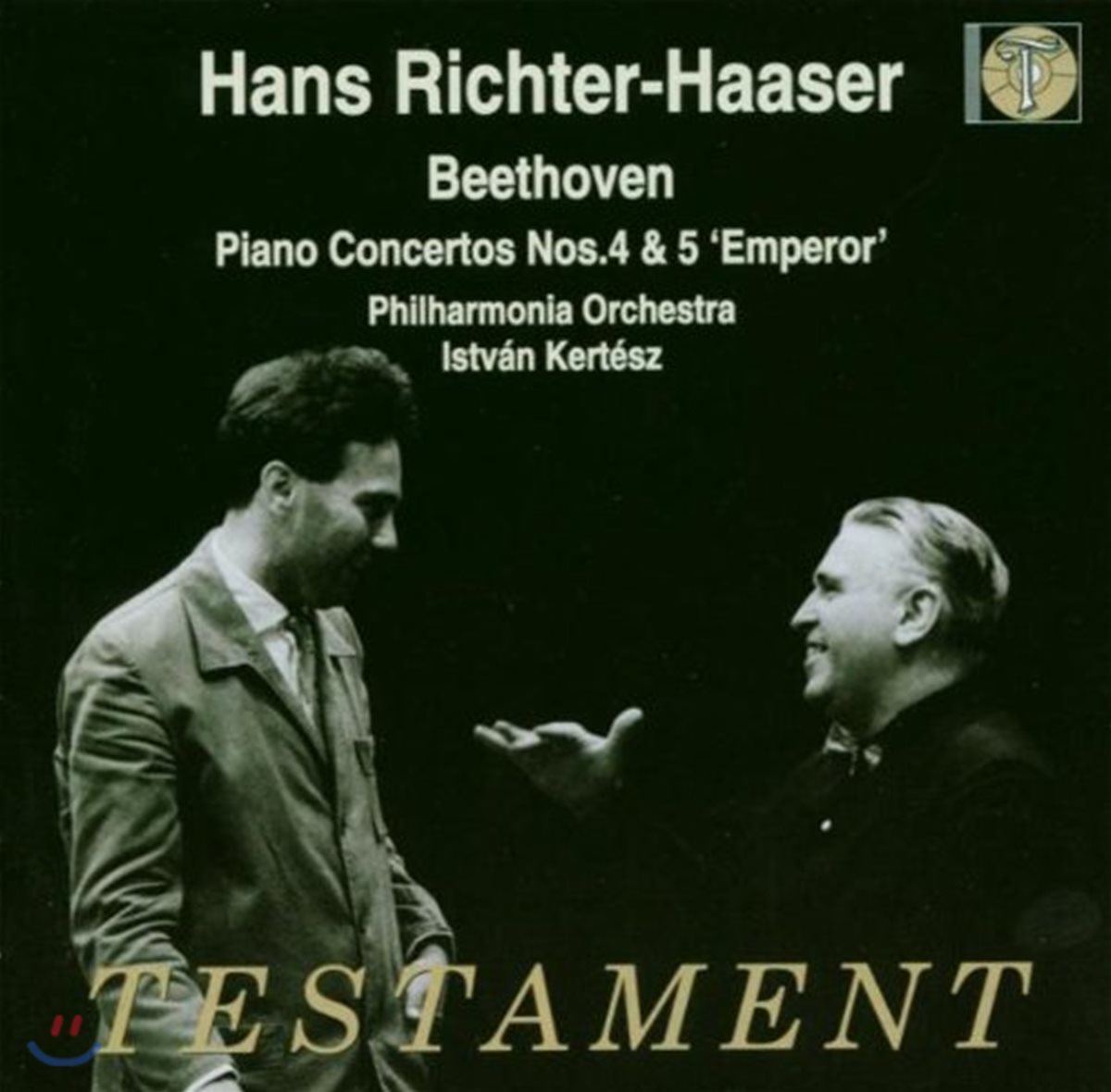 Hans Richter-Hasser 베토벤: 피아노 협주곡 4번 5번 `황제` (Beethoven: Piano Concerto No.4 No.5 'Emperor`) 한스 리히터-하저