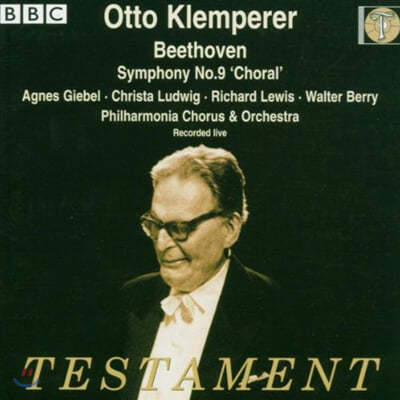 Otto Klemperer  亥:  9 â (Beethoven : Symphony No.9, Op.125 'Choral') 