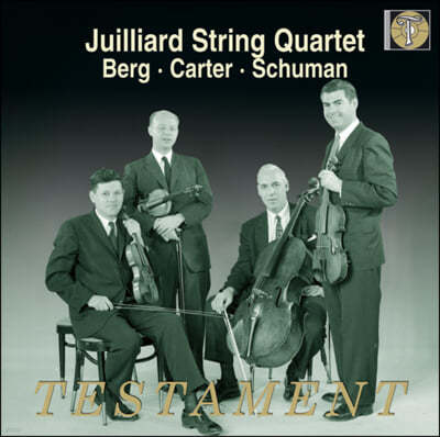 Juilliard String Quartet  / ī /  :   (Berg / Carter / Schuman: String Quartet) 