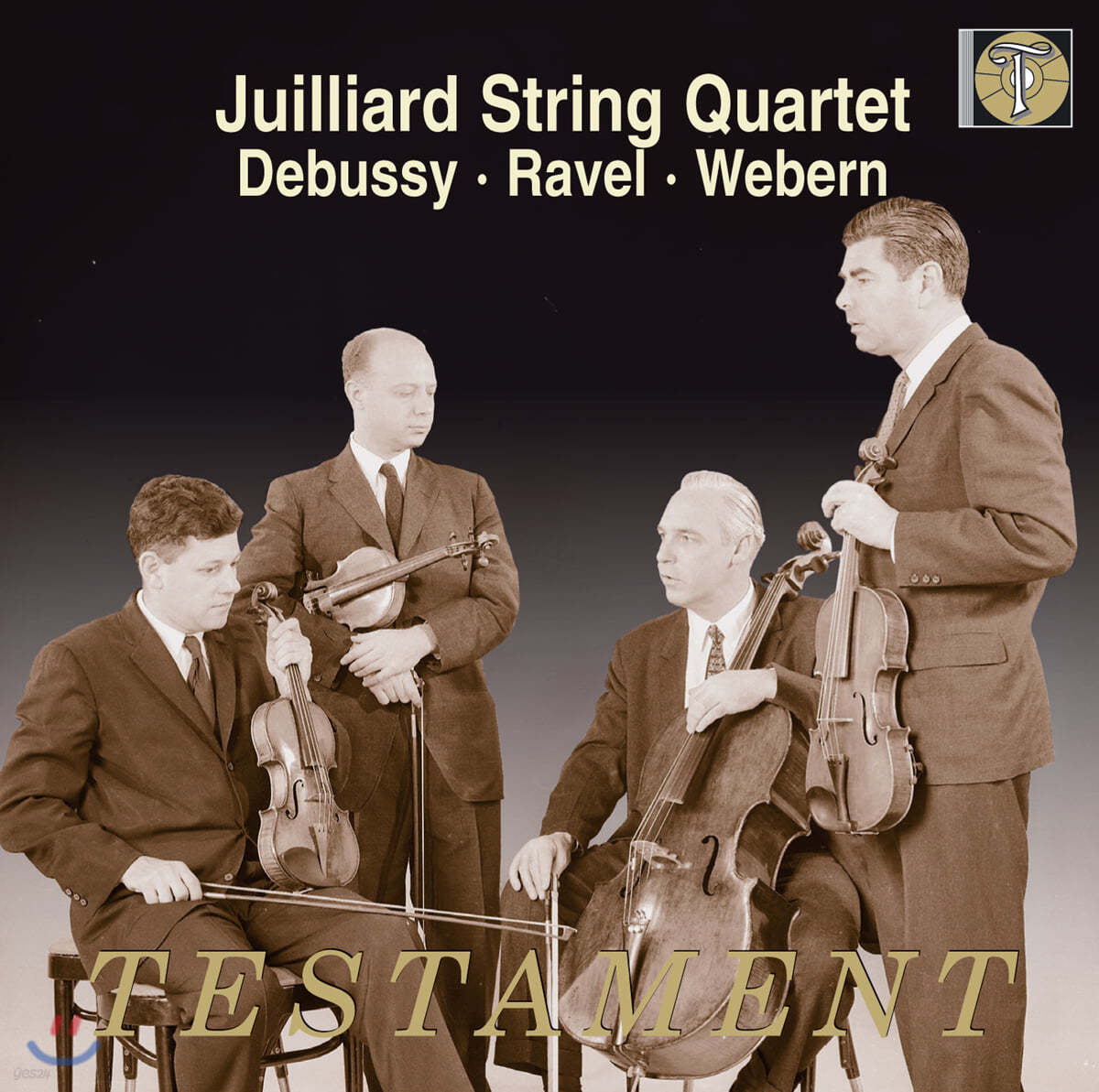 Juilliard String Quartet 드뷔시 / 라벨 / 베베른: 현악 사중주 - 줄리어드 현악 사중주단 