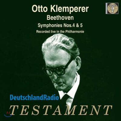 Otto Klemper 亥:  4, 5 (Beethoven : Symphonies No.4 Op.60, No.5 Op.67) 