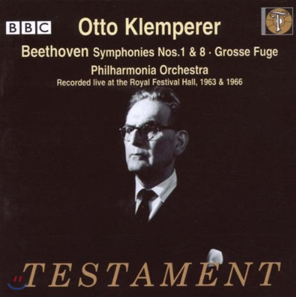 Otto Klemperer 베토벤: 교향곡 1, 8번 (Beethoven : Symphonies No.1 Op.21, No.8 Op.93) 