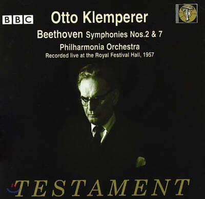 Otto Klemperer 亥:  2, 7 (Beethoven : Symphonies No.2 Op.36, No.7 Op.92) 