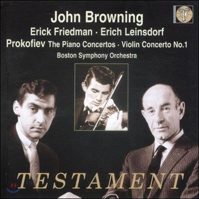 John Browning ǿ: ǾƳ ְ , ̿ø ְ 1 (Prokofiev: The Piano Concerot, Violin Concerto No.1)
