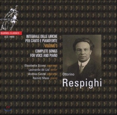 Ǳ:   3 (Respighi: Complete Songs for Voice and Piano Vol. 3)
