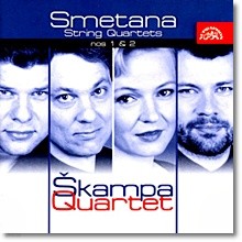 Skampa Quartet Ÿ:   1 2 (Smetana : String Quartet No.1 'From My Life', No.2)