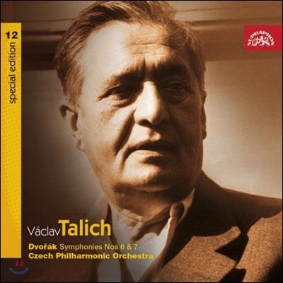 Vaclav Talich 庸:  6 7 (Dvorak: Symphony No.6, No.7)  Ż