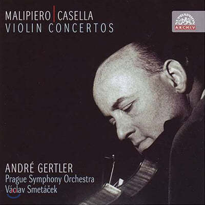 Andre Gertler ǿ / ī: ̿ø ְ (Malipiero / Casella : Violin Concertos) 