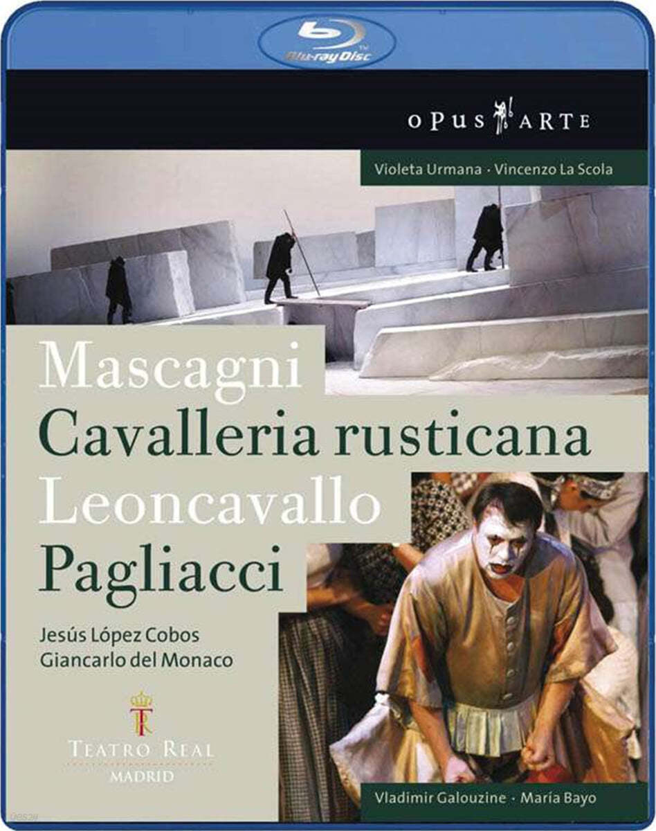 Jesus Lopez Cobos 마스카니: 오페라 &#39;카발레리아 루스티카나&#39; / 레온카발로: 오페라 &#39;팔리아치&#39; (Pietro Mascagni: Cavalleria Rusticana / Leoncavallo: Pagliacci) 