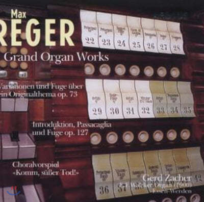 Gerd Zacher :   ǰ (Reger: Grand Organ Works) 