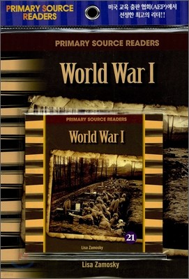 Primary Source Readers Level 3-21 : World War (Book+CD)