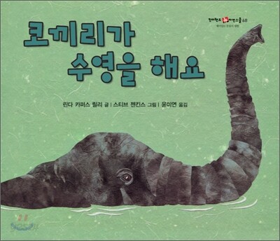 코끼리가 수영을 해요
