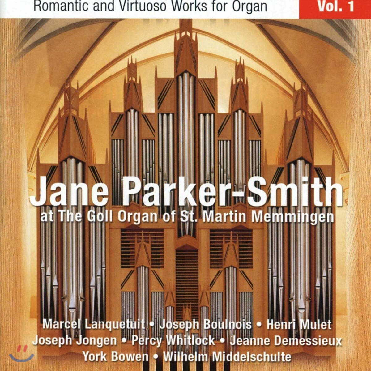 Boulnois 제인 파커 스미스 : 로맨틱 앤 비르투오조 오르간 작품 Vol.1 (Jane Parker-Smith: Romantic &amp; Virtuoso Works for Organ 1)