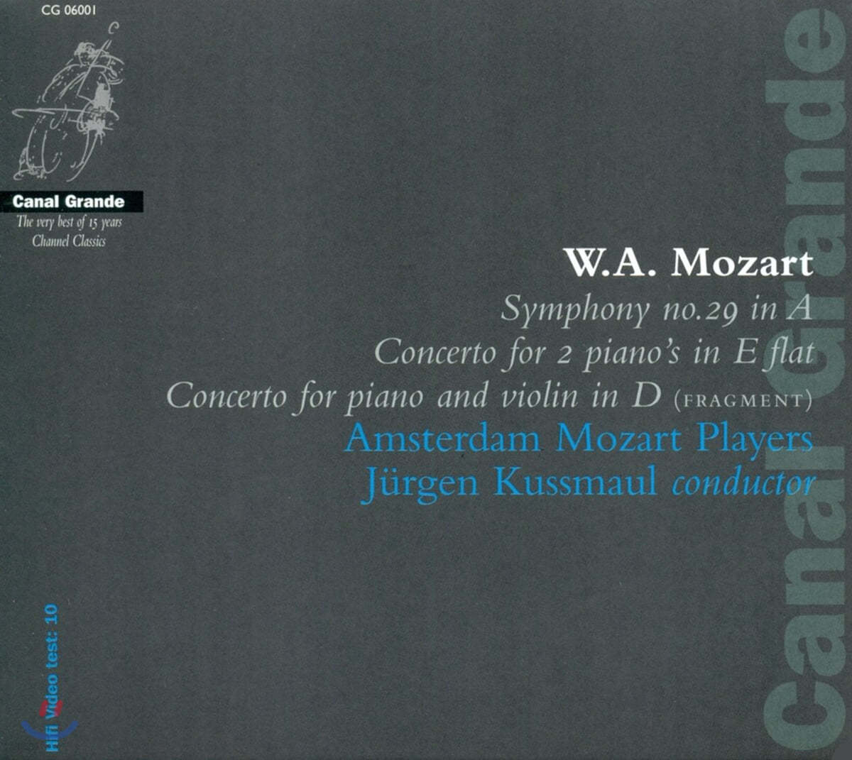 Jurgen Kussmaul 모차르트: 교향곡 29번 , 2대의 피아노를 위한 협주곡 (Mozart : Symphony No. 29 KV201, Concerto for 2 Pianos KV 365) 