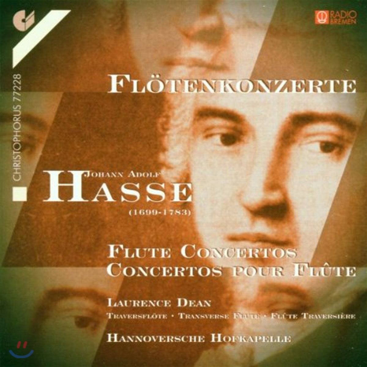 Christina Ahrens 요한 아돌프 하세: 플루트 협주곡집 (Johann Adolph Hasse: Flute Concertos)