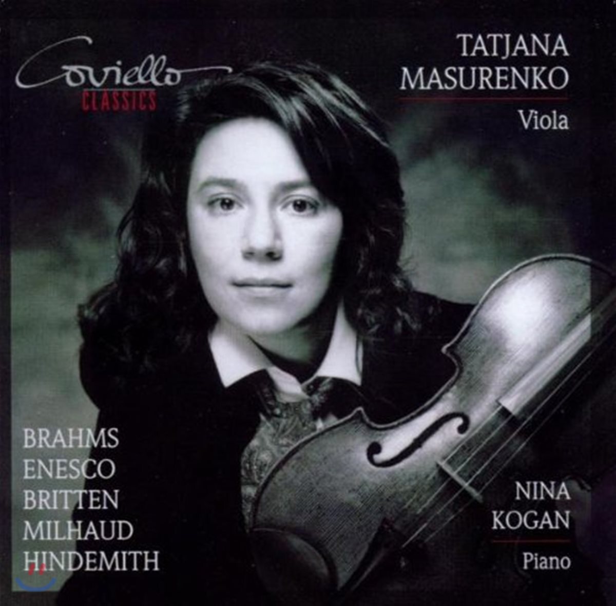 Tatjana Masurenko 비올라 연주집 - 브람스 / 브리튼 / 에네스쿠 / 힌데미트 / 미요