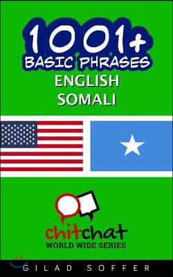 1001+ Basic Phrases English - Somali