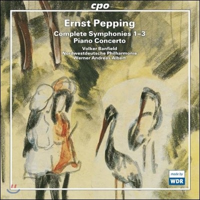 Werner Andreas Albert Ʈ :  1-3, ǾƳ ְ (Ernst Pepping: Complete Symphonies, Piano Concerto)