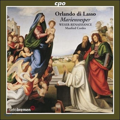 Manfred Cordes 올란도 디 라수스: 성모마리아의 저녁기도 (Orlando di Lasso: Marienvesper)
