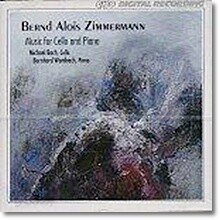 Zimmermann : Music For Cello And Piano