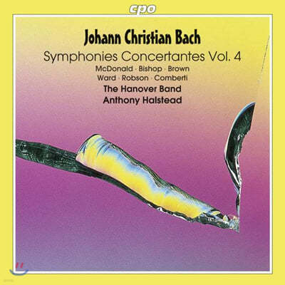 Anthony Halstead :   (J.C. Bach: Symphonies Concertantes Vol. 4) 