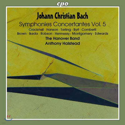 Anthony Halstead :   (J.C. Bach: Symphonies Concertantes Vol. 5) 