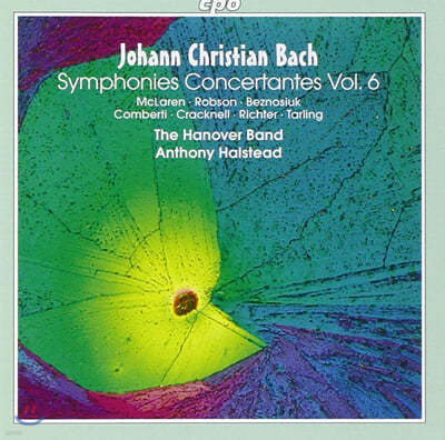 Anthony Halstead  바흐: 협주 교향곡 (J.C. Bach: Symphonies Concertantes Vol. 6) 
