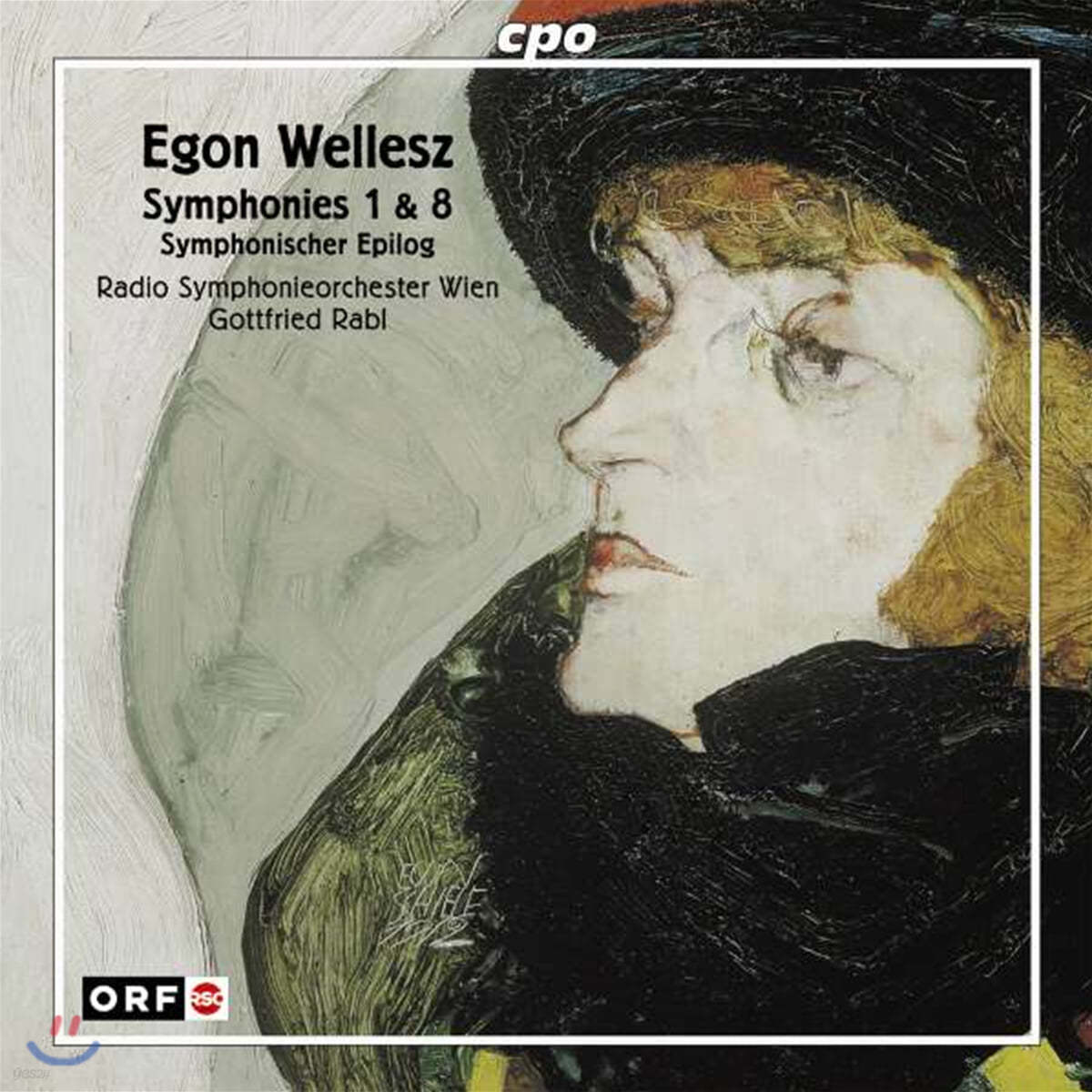 Gottfried Rabl 발레즈: 교향곡 1, 8번 (Egon Wellesz: Symphonies Op.62, Op.110 ...