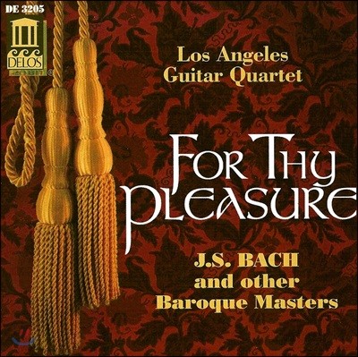 Los Angeles Guitar Quartet 기타 4중주로 연주하는 바로크 명곡 (For Thy Pleasure)