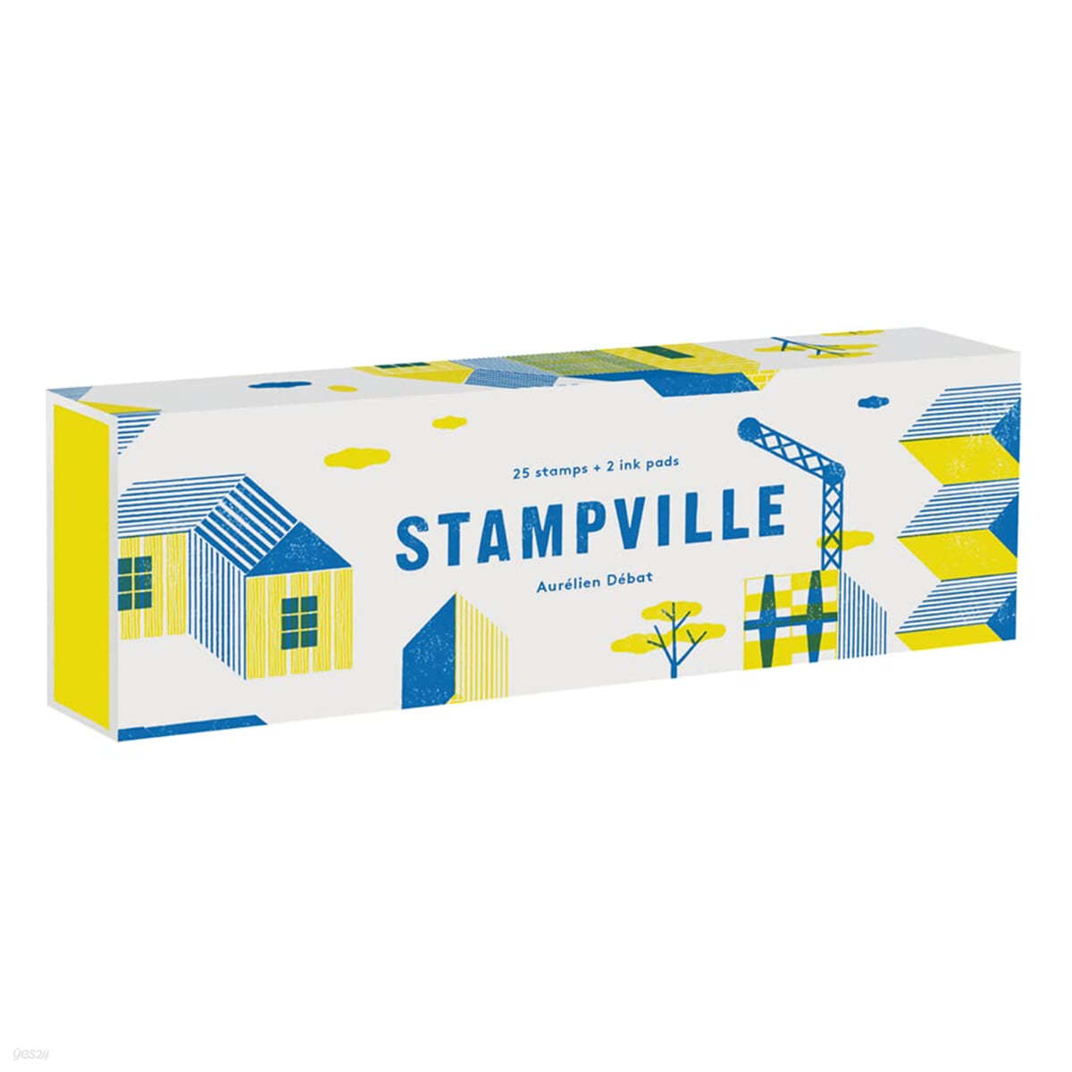 Stampville : 25 Stamps + 2 Ink Pads (스탬프 25개 + 잉크패드 2개 세트)