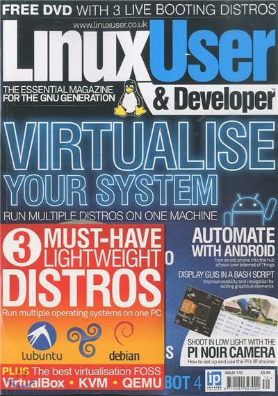 LINUX USER & DEVELOPER () : 2016 no.170