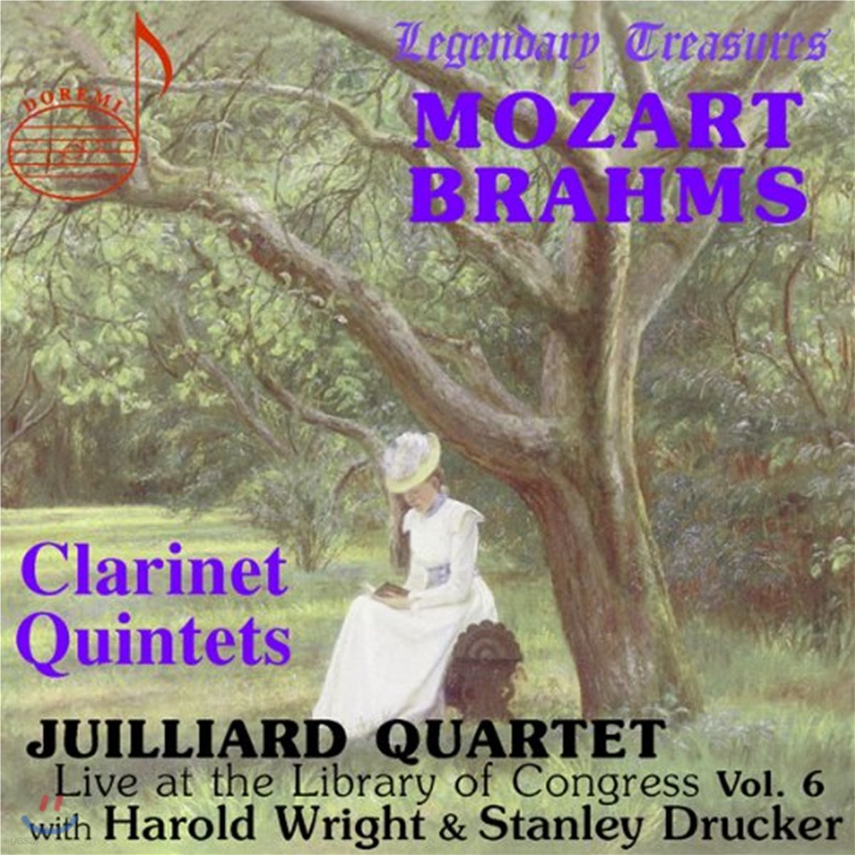 Juilliard Quartet 모차르트 / 브람스: 클라리넷 오중주 (Mozart & Brahms: Clarinet Quintets) 줄리어드 사중주단