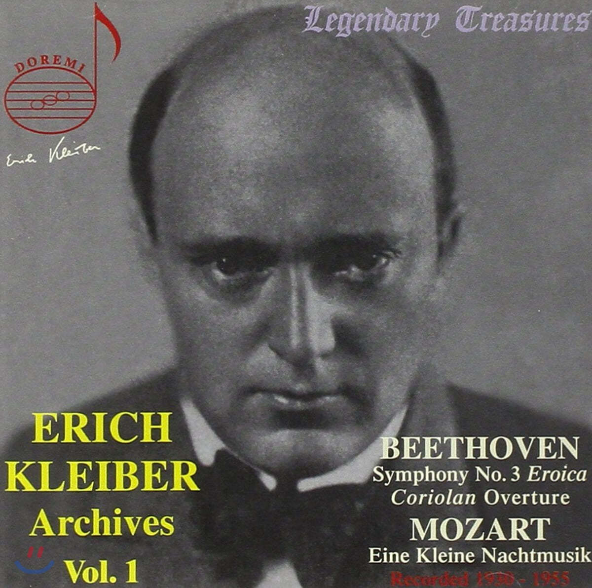 Erich Kleiber 베토벤: 교향곡 3번 / 모차르트: 세레나데 (Beethoven: Symphony No.3 &#39;Eroica&#39; / Mozart: Serenade No.13 &#39;Eine Kleine Nachtmusik&#39;) 