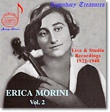 Erica Morini Vol.2 ī 𸮴 ̺ & Ʃ  1921-1940