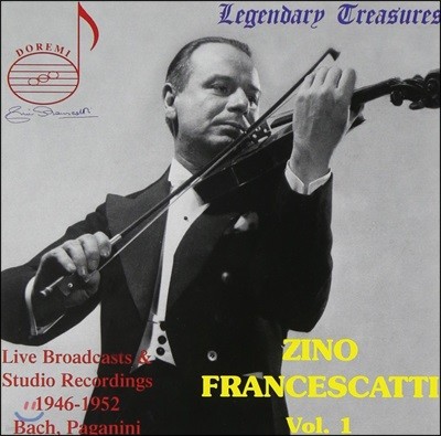 Zino Francescatti : ĸƼŸ 2 3 / İϴ: ̿ø ְ (Bach / Paganini)