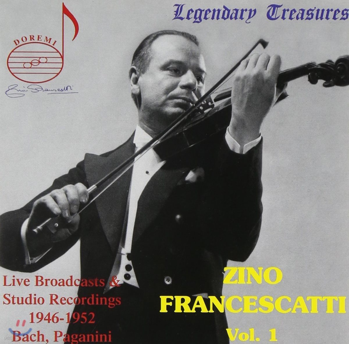 Zino Francescatti 바흐: 파르티타 2 3번 / 파가니니: 바이올린 협주곡 (Bach / Paganini)