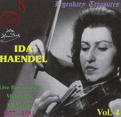 Ida Haendel ̴  ̿ø   (Legendary Treasures Vol. 4)