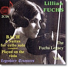 Lillian Fuchs :  ÿ  [ö ֹ] (Bach: 6 Suites for Unaccompanied Cello)