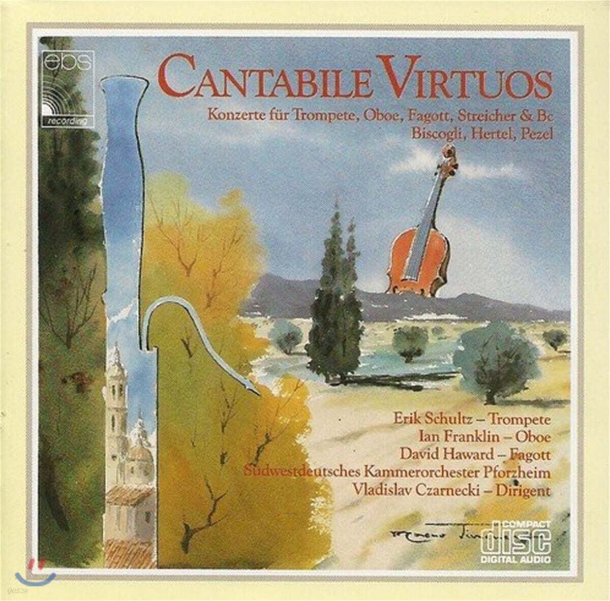 Erik Schultz 비스코리 / 페젤 / 헤르텔: 칸타빌레 비르투오조 (Biscogli / Pezel / Hertel : Cantabile Virtuos)