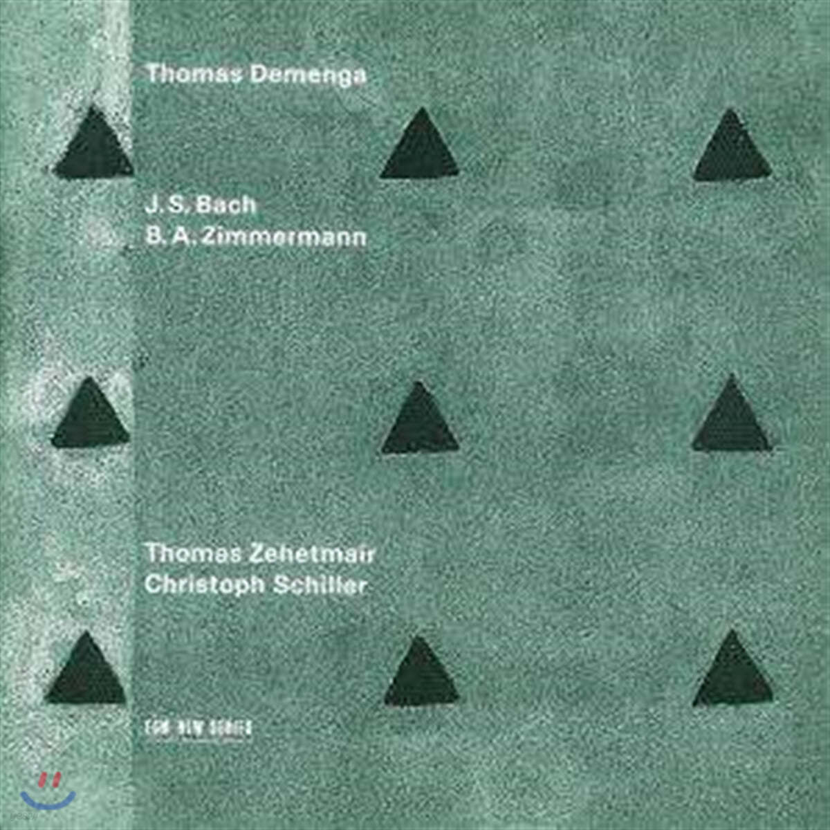 Thomas Demenga 바흐: 독주 첼로를 위한 조곡 / 침머만: 소나타 (Bach : Suites For Violoncello Solo No.2 Bwv1008 / Zimmermann : Sonatas)