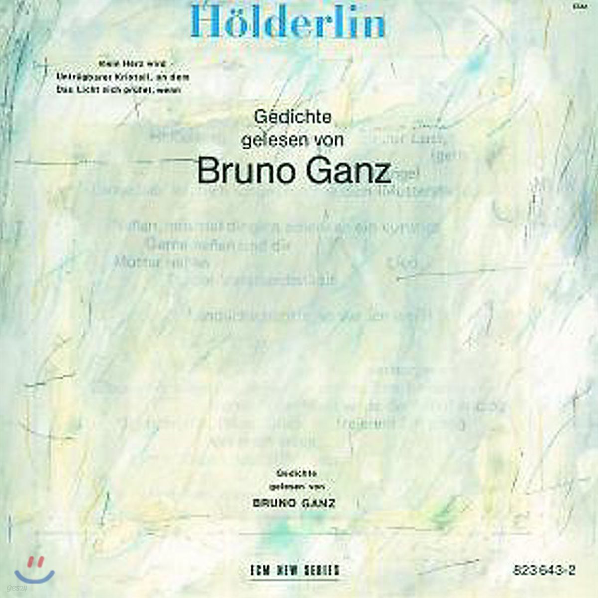 Bruno Ganz 프리드리히 횔덜린: 서정시 (Friedlich Holderlin: Gedichte Gelesen)