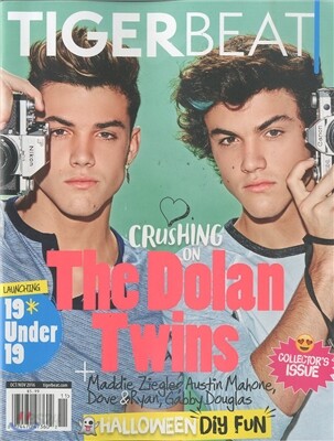 Tiger Beat (월간) : 2016년 10월