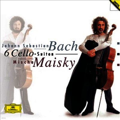 Mischa Maisky — 바흐: 무반주 첼로 모음곡 (Bach: Complete Cello Suites) - Mischa Maisky 앨범 커버