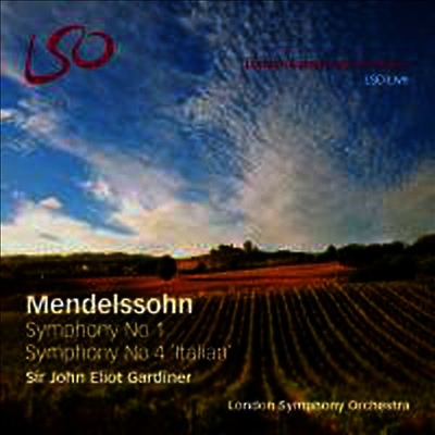 멘델스존: 교향곡 1번 & 4번 '이탈리아' (Mendelssohn: Symphonies Nos.1 & 4 'Italian') (SACD Hybrid + Blu-ray Audio) - John Eliot Gardiner